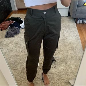 Army green cargo pants